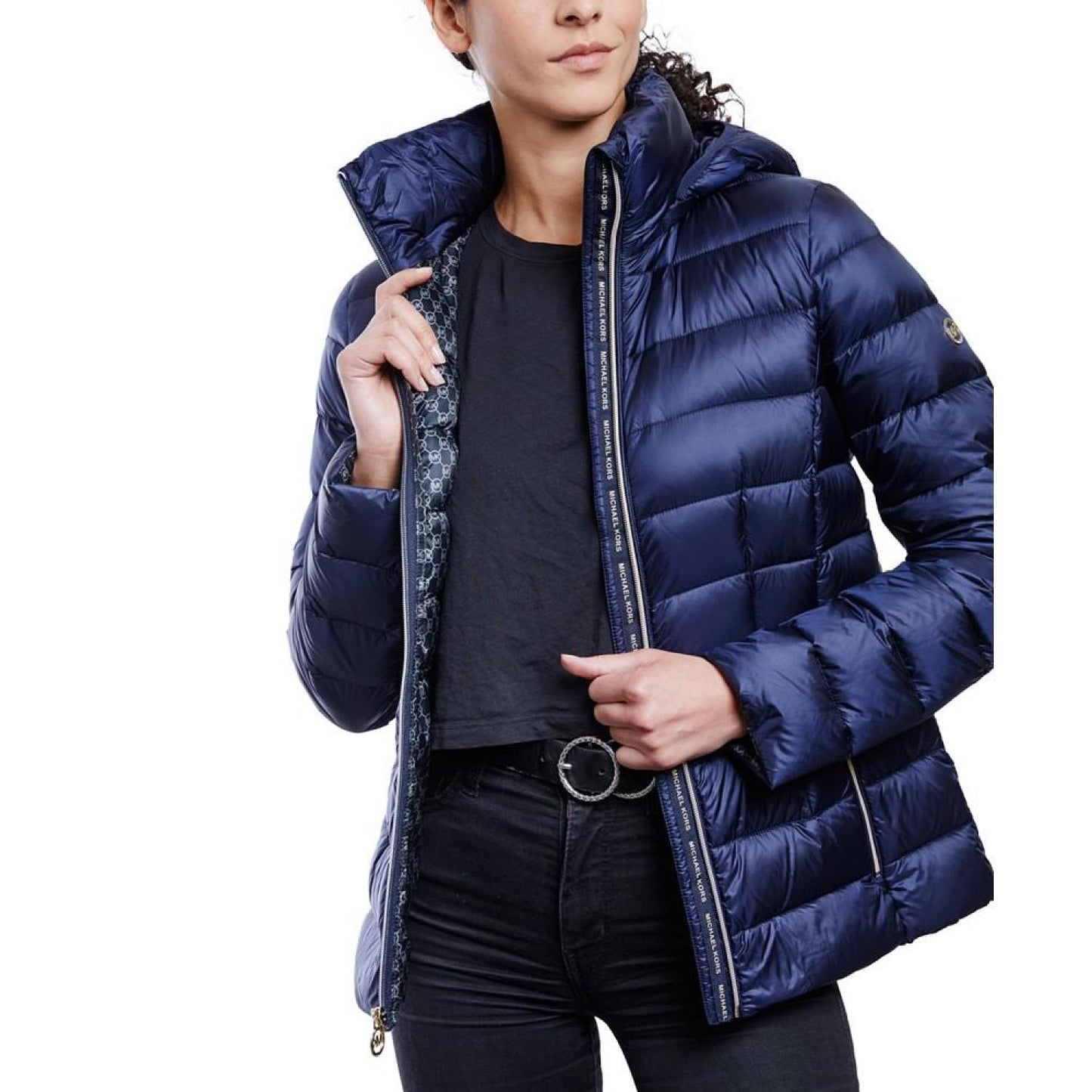 Women's Hooded Packable Down Shine Puffer Coat, Created for Macy's