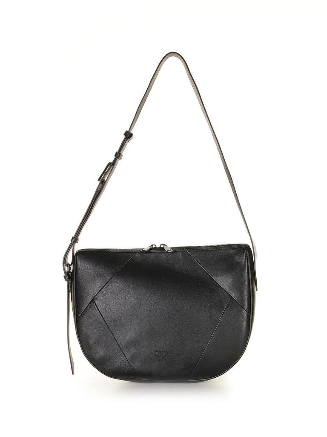 Furla Flow Panelled Medium Shoulder Bag