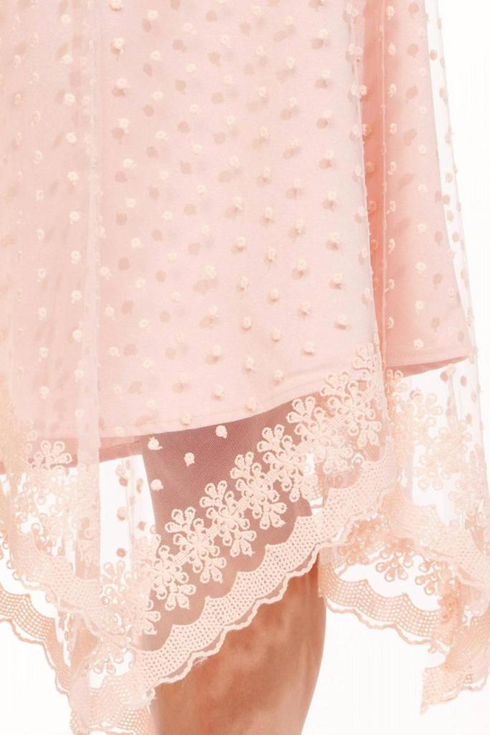 Leriel Skirt In Blushing Dot