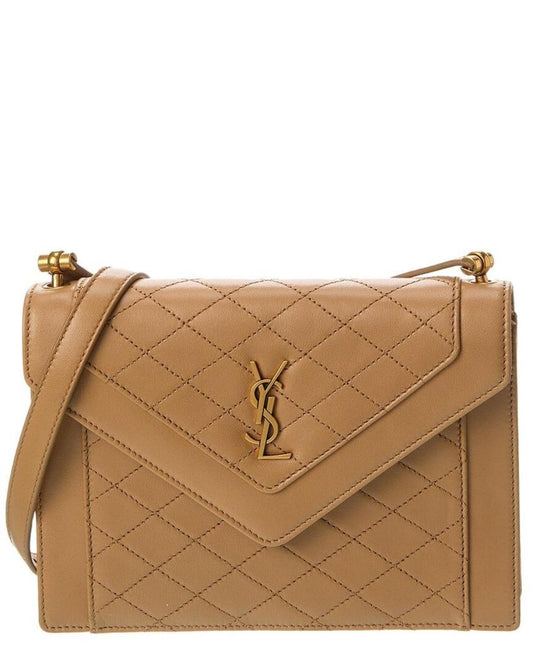 Saint Laurent Gaby Leather Shoulder Bag