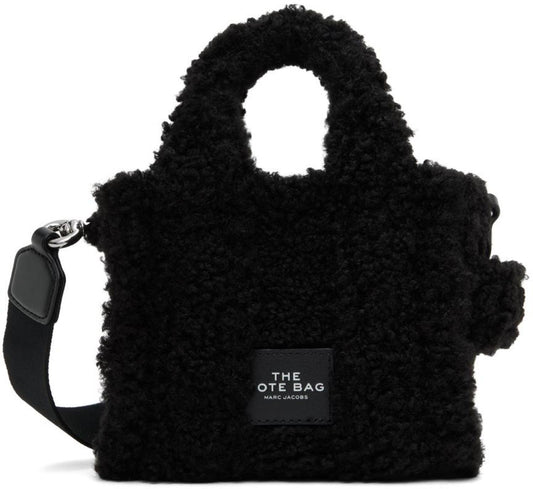 Black Mini 'The Teddy' Tote