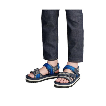 Men's Signature Jacquard Leather Sport Sandals