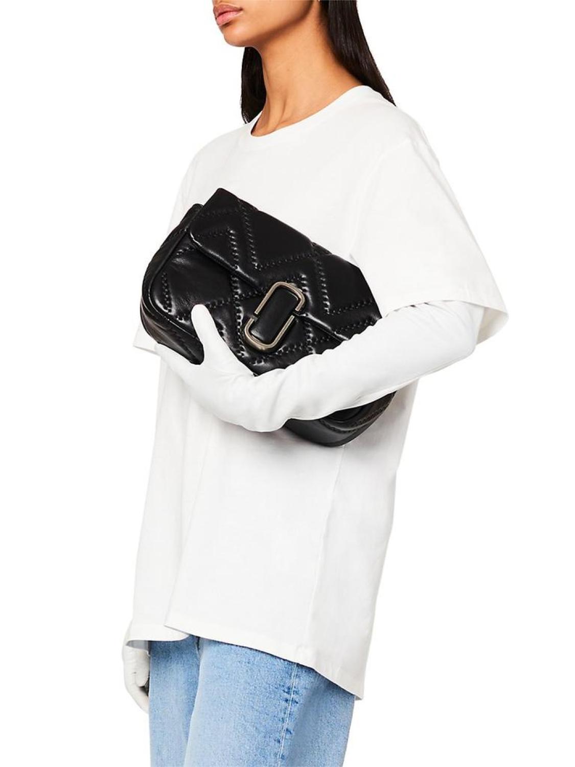 The Large Leather Shoulder Bag