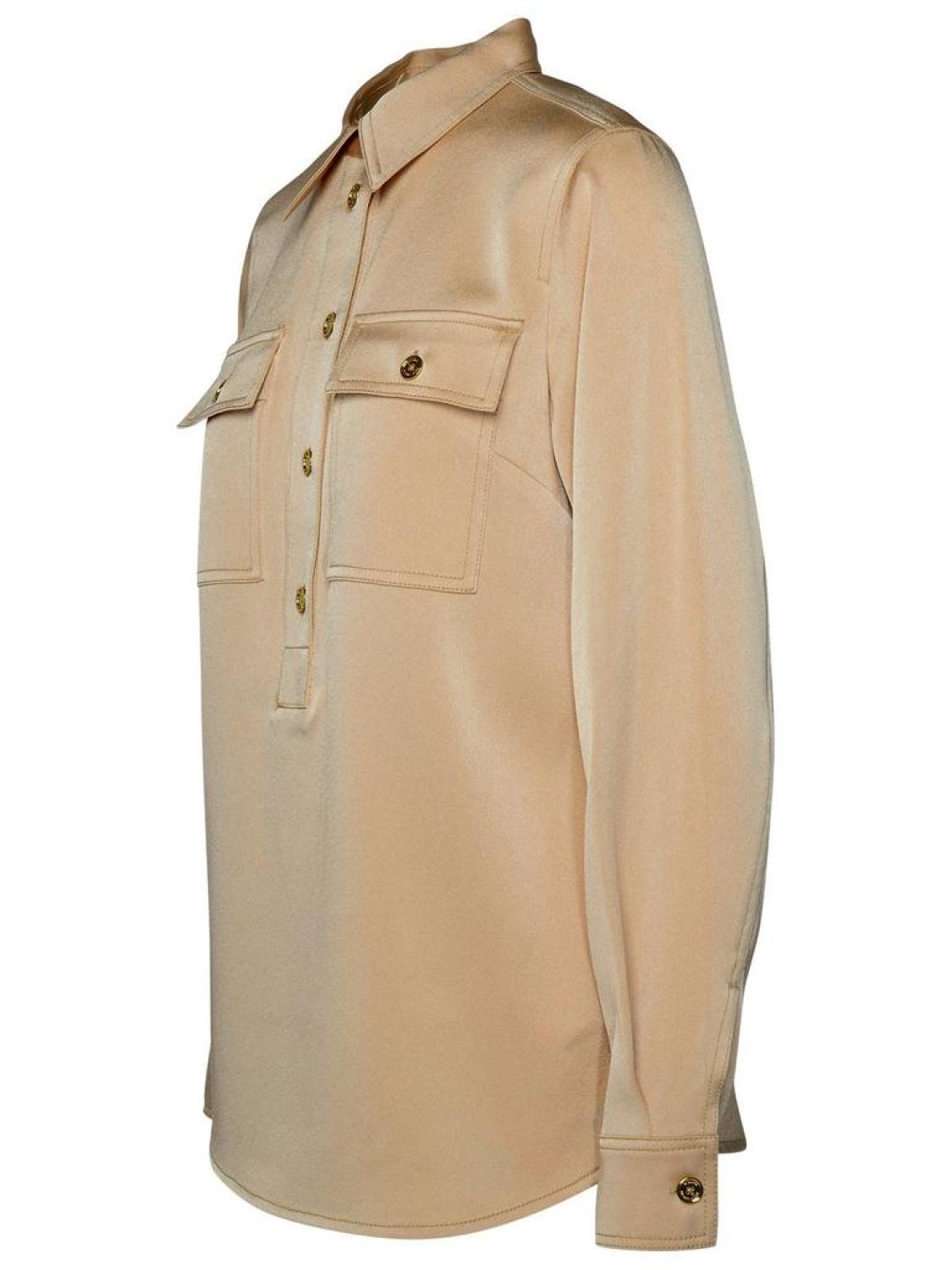 Michael Michael Kors Pull-Over Satin Shirt