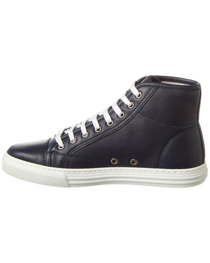 Gucci High-Top Leather Sneaker