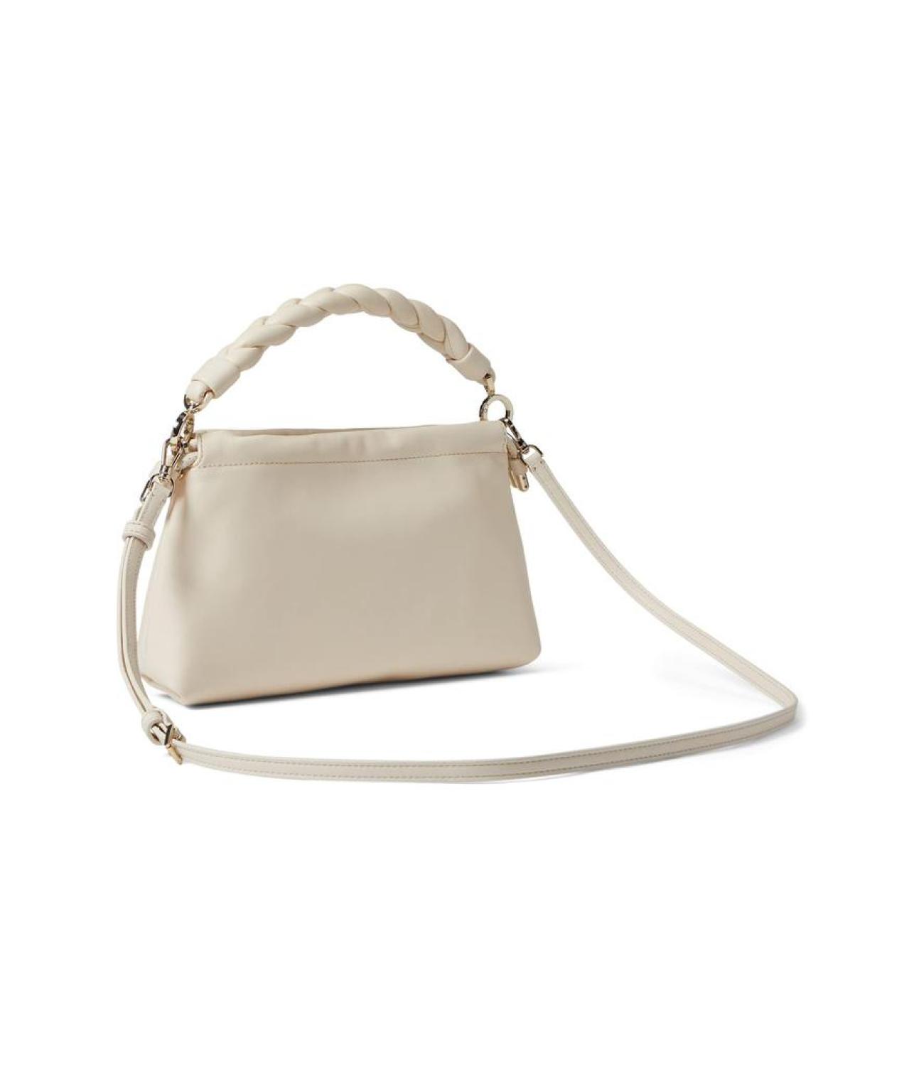 Meringue Smooth Nappa Leather Small Crossbody