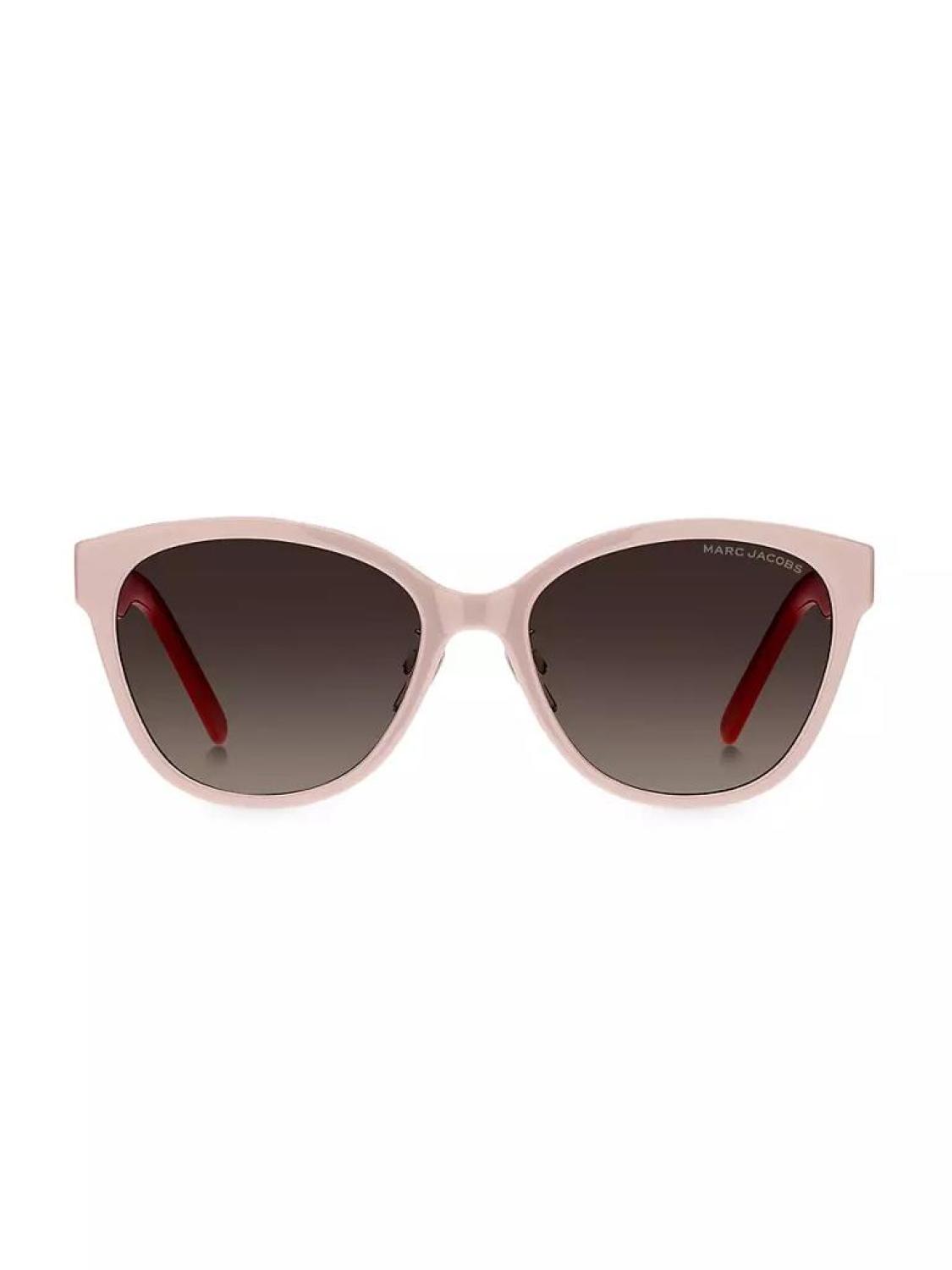 55MM Round Colorblocked Sunglasses