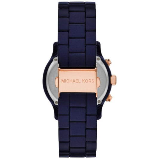 Women's Runway Quartz Chronograph Navy Acetate Watch 38mm