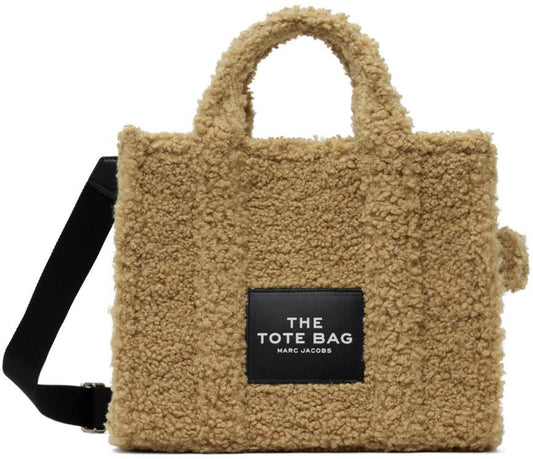 Beige Medium 'The Teddy' Tote