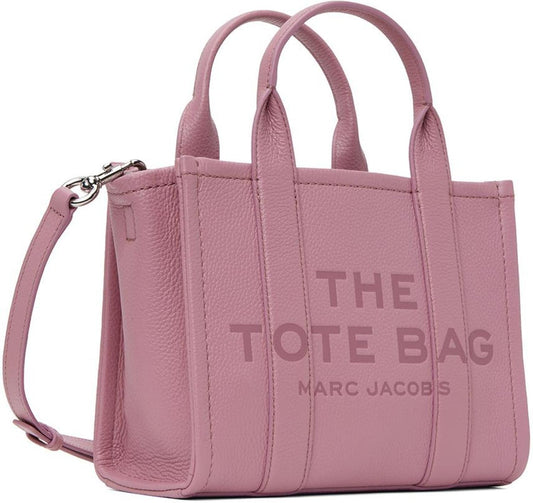 Pink 'The Leather Small' Tote