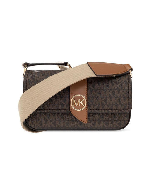 Michael Michael Kors Greenwich Logo Plaque Extra-Small Crossbody Bag