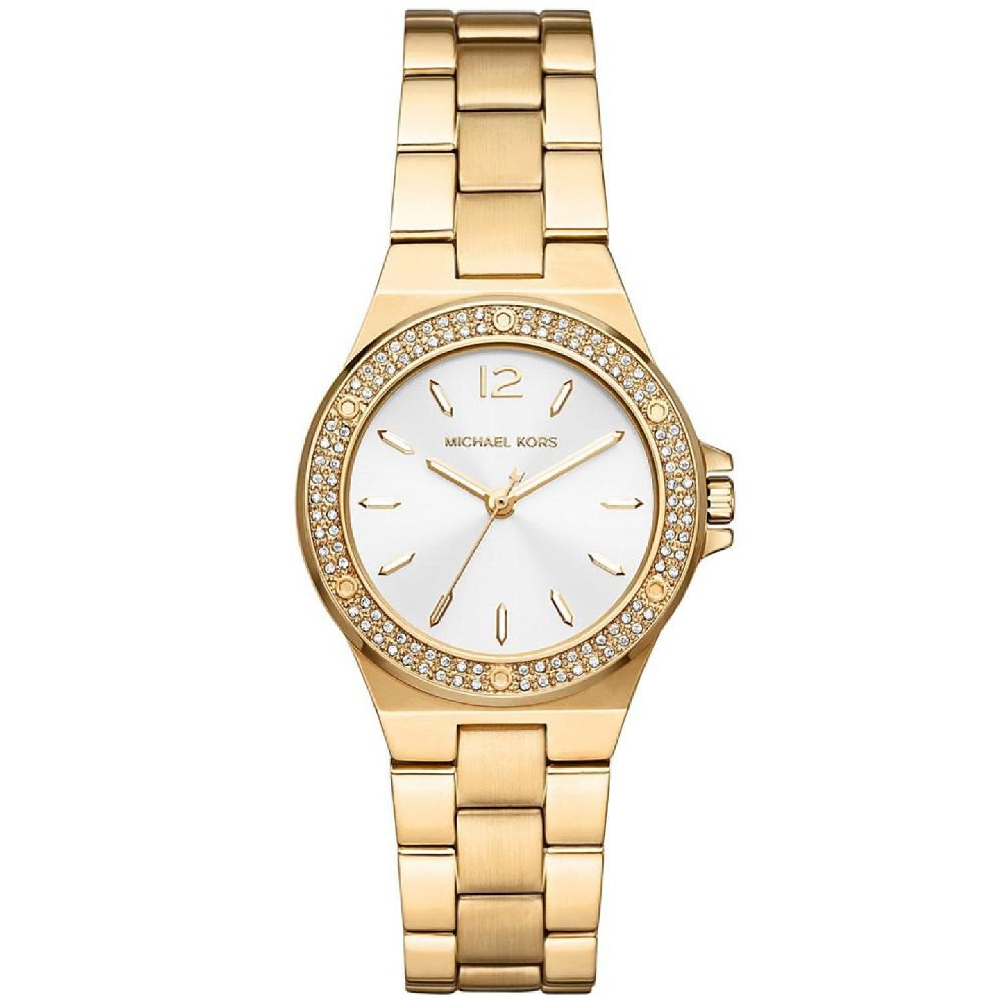 Women's Mini-Lennox Three-Hand Gold-Tone Stainless Steel Bracelet Watch 33mm