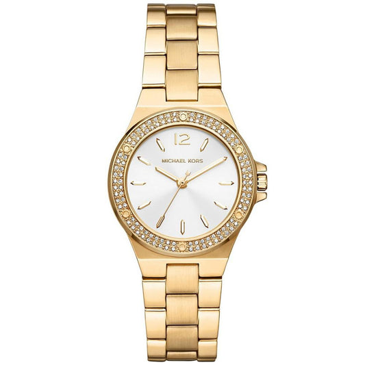 Women's Mini-Lennox Three-Hand Gold-Tone Stainless Steel Bracelet Watch 33mm