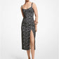 Bonded Lace Sheath Dress