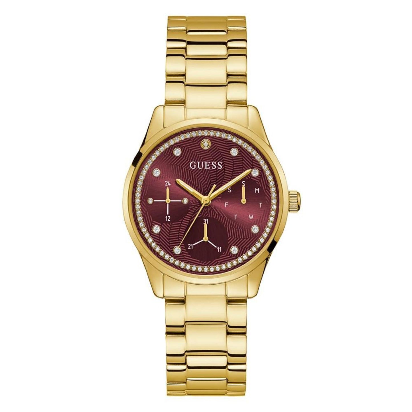 Women's Multi-Function Gold-Tone Stainless Steel Watch 36mm