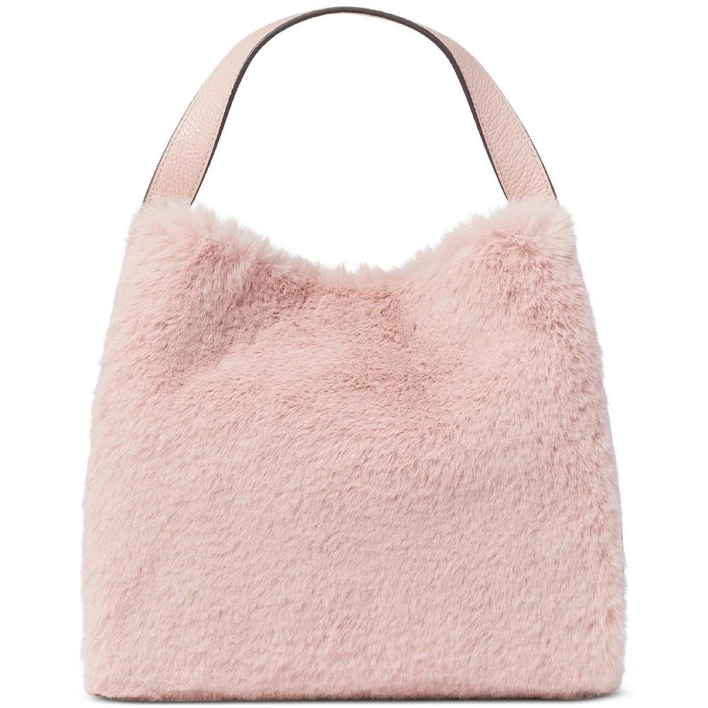 Knott Faux Fur Small Crossbody Tote