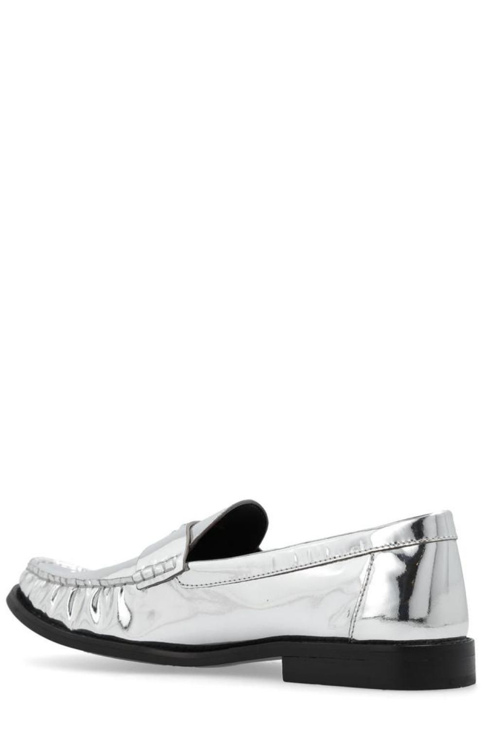 Coach Jolene Logo Plaque Loafers