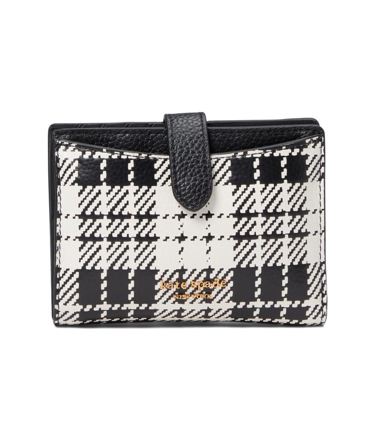 Hudson Celebration Plaid Small Bifold Wallet