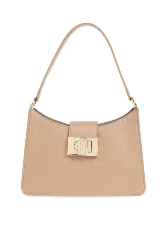 Furla Logo Plaque Shoulder Bag