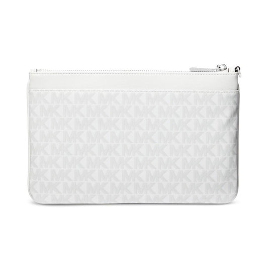 Logo Jet Set Charm Top Zip Wristlet