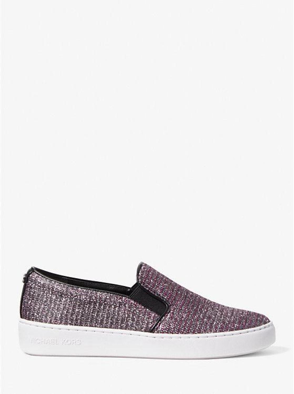 Michael kors keaton hot sale glitter slip on