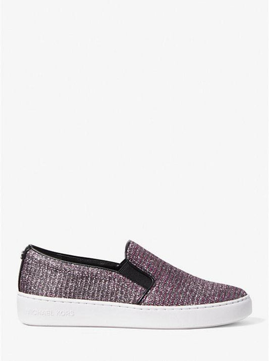 Keaton Glitter Chain Mesh Slip-On Sneaker