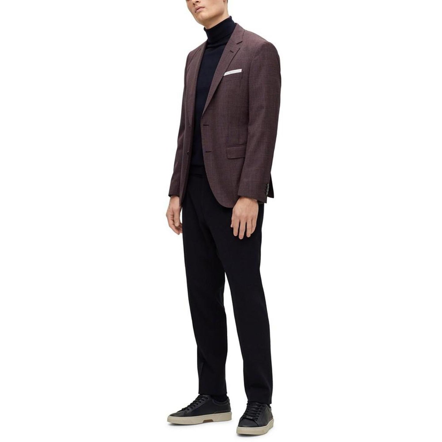 Men's Slim-Fit Twill Jacket