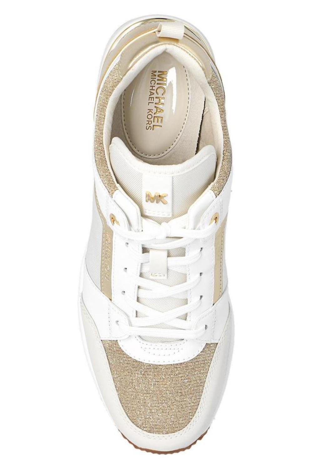 Michael Michael Kors Logo Patch Wedge-Heel Sneakers