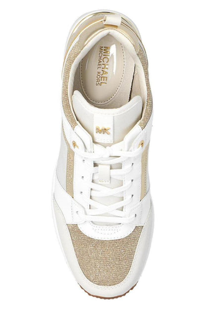 Michael Michael Kors Logo Patch Wedge-Heel Sneakers