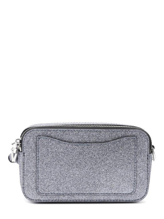 Marc Jacobs Metallic Snapshot Glitter Zipped Crossbody Bag