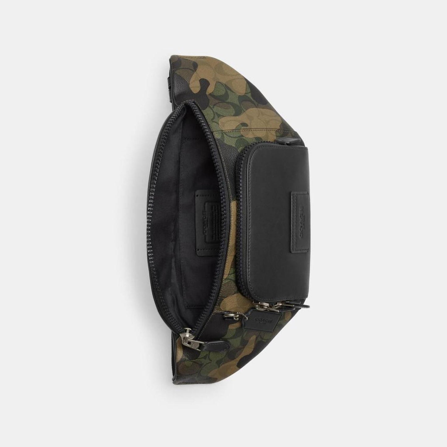 Coach Outlet Track Belt Bag In Signature Canvas With Camo Print