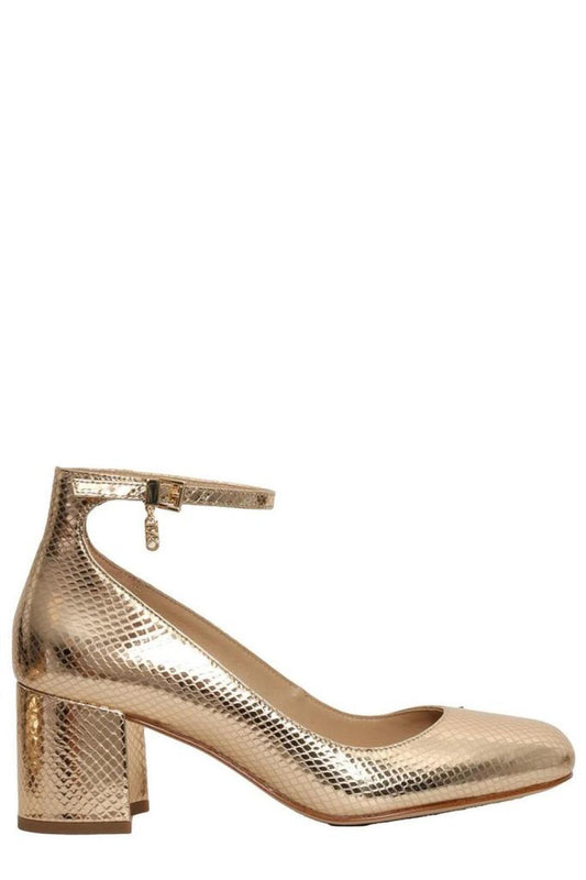 Michael Michael Kors Perla Metallic Embossed Pumps