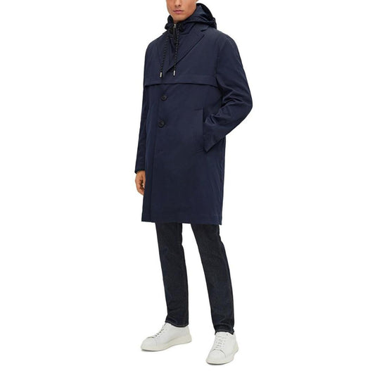 Men's Water-Repellent Relaxed-Fit Coat