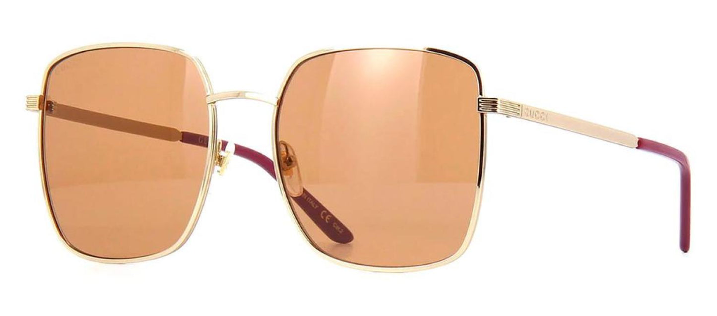 Gucci GG0802S W 002 Oversized Square Sunglasses