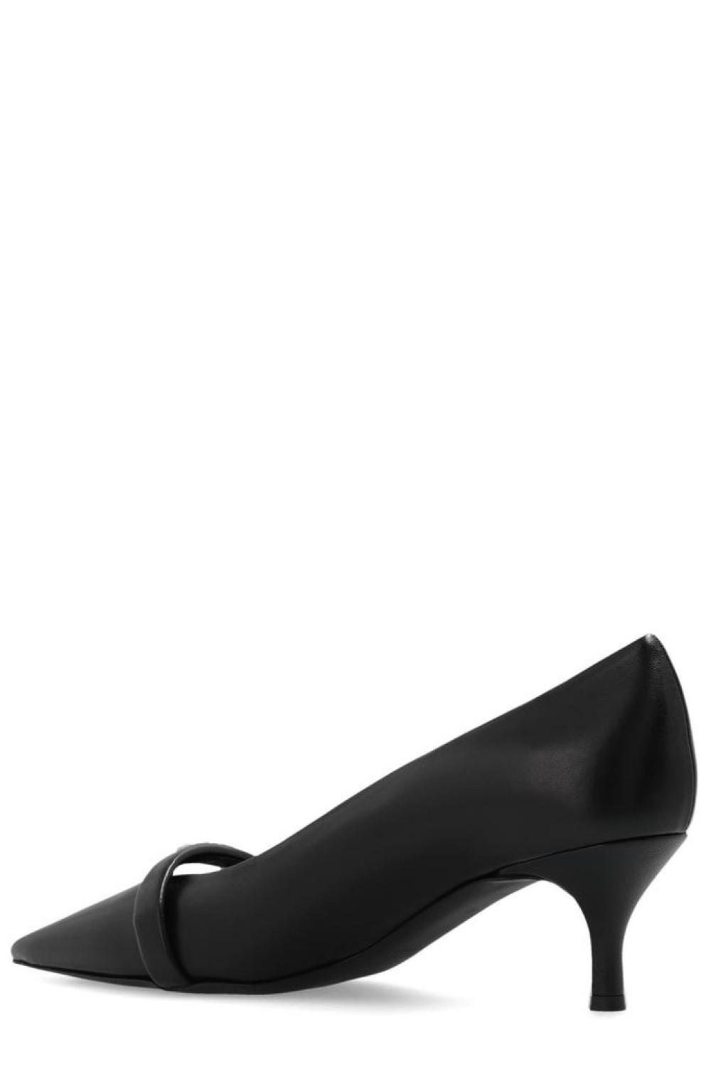 Furla Core Logo-Lettering Slip-On Pumps