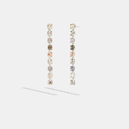 Coach Outlet Signature Link Tennis Linear Earrings