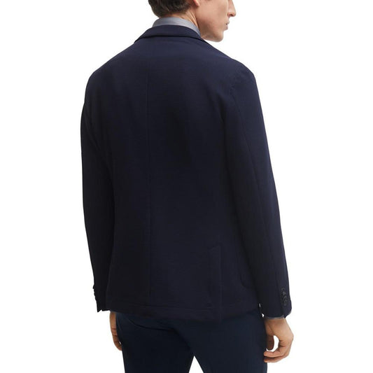 Men's Micro-Patterned Slim-Fit Jacket