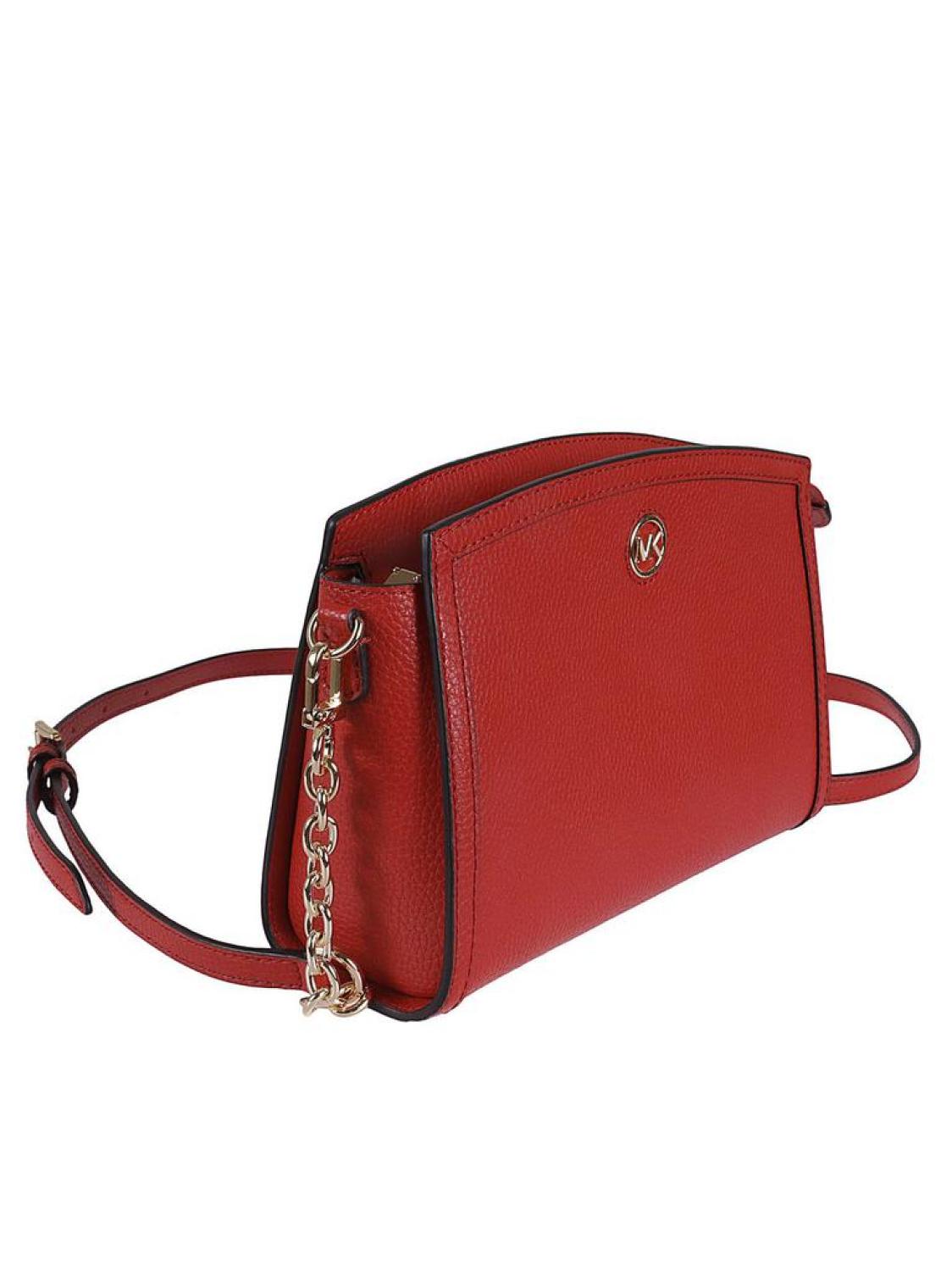 Michael Michael Kors Logo Plaque Zipped Crossbody Bag