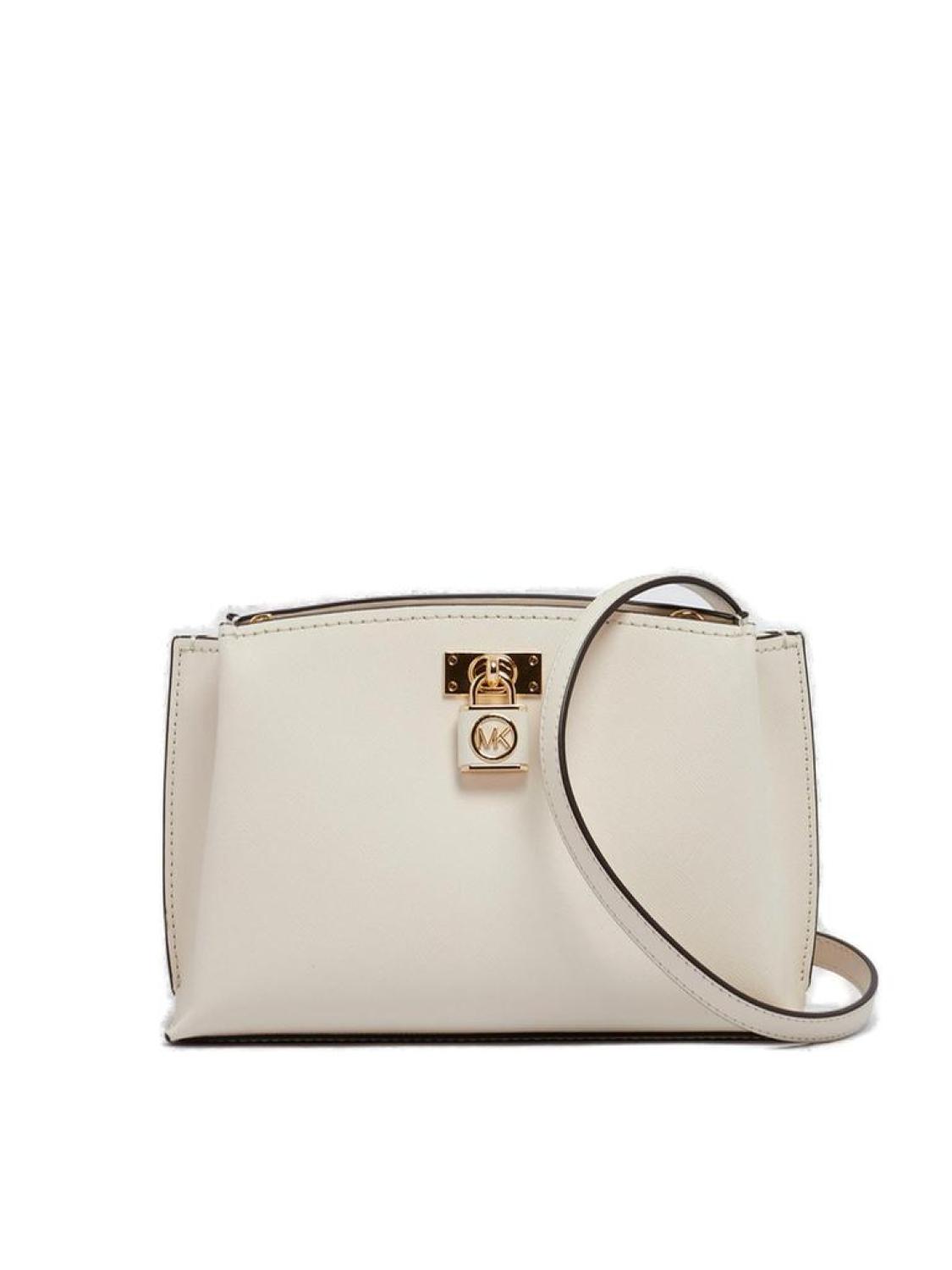 Michael Michael Kors Logo Plaque Zip-Up Crossbody Bag