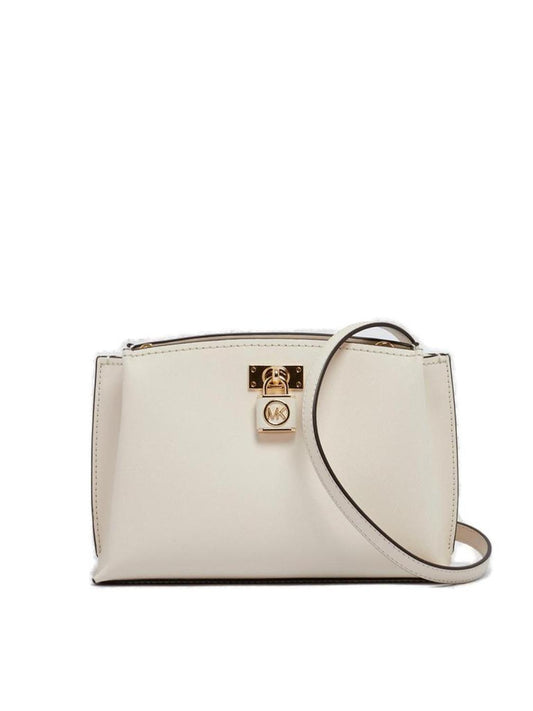 Michael Michael Kors Logo Plaque Zip-Up Crossbody Bag