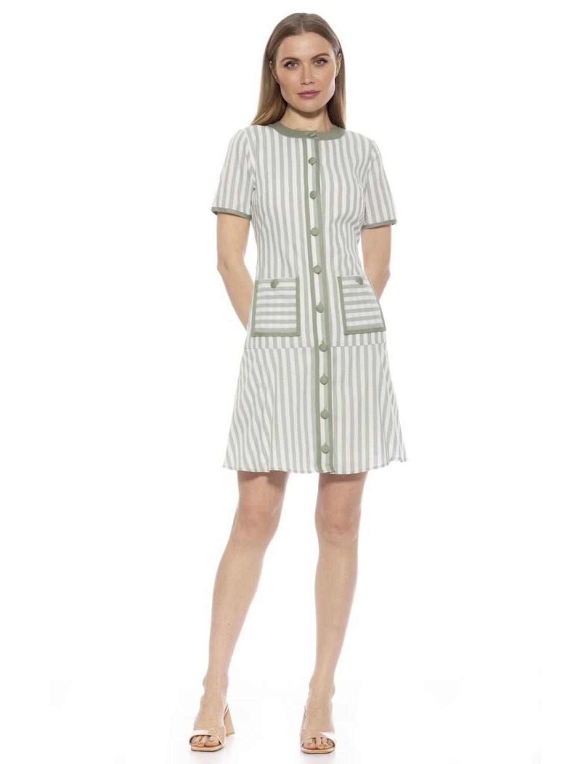 Brecken Stripe Dress