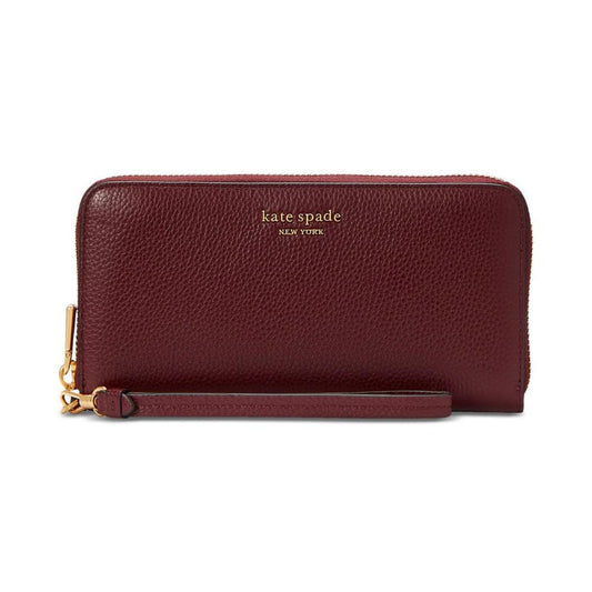 Ava Leather Wristlet