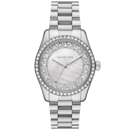 Women's Lexington Three-Hand Silver-Tone Stainless Steel Watch 38mm