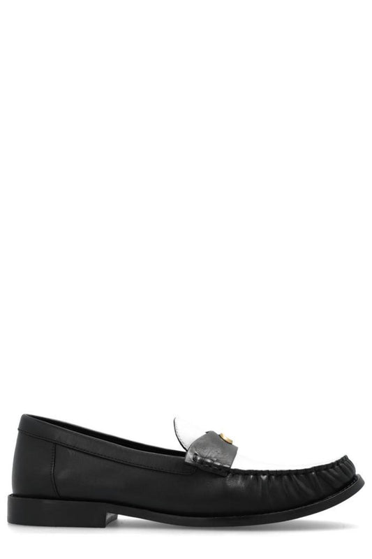 Coach Jolene Round-Toe Loafers