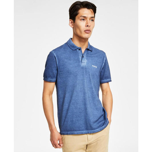 Domares Men's Cotton Regular-Fit Polo Shirt