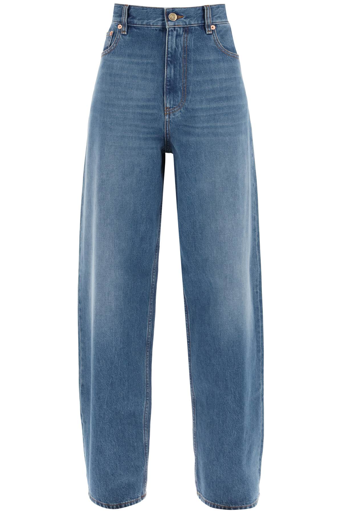 Valentino garavani loose jeans with straight cut