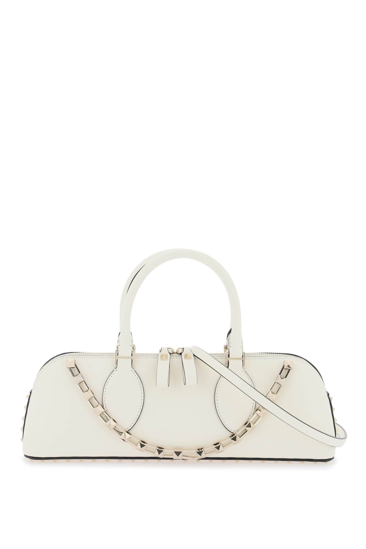 Valentino garavani rockstud e/w leather handbag