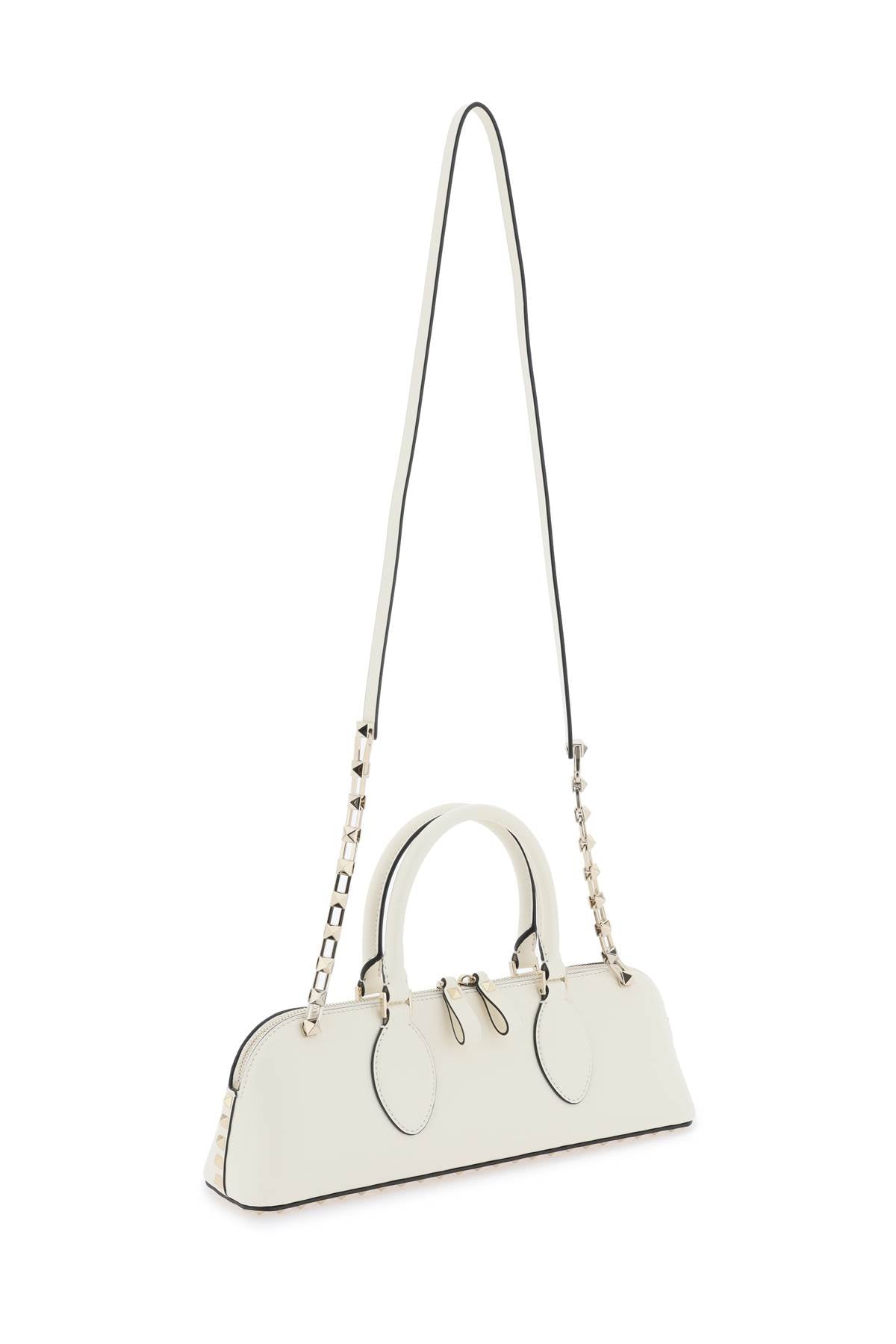 Valentino garavani rockstud e/w leather handbag