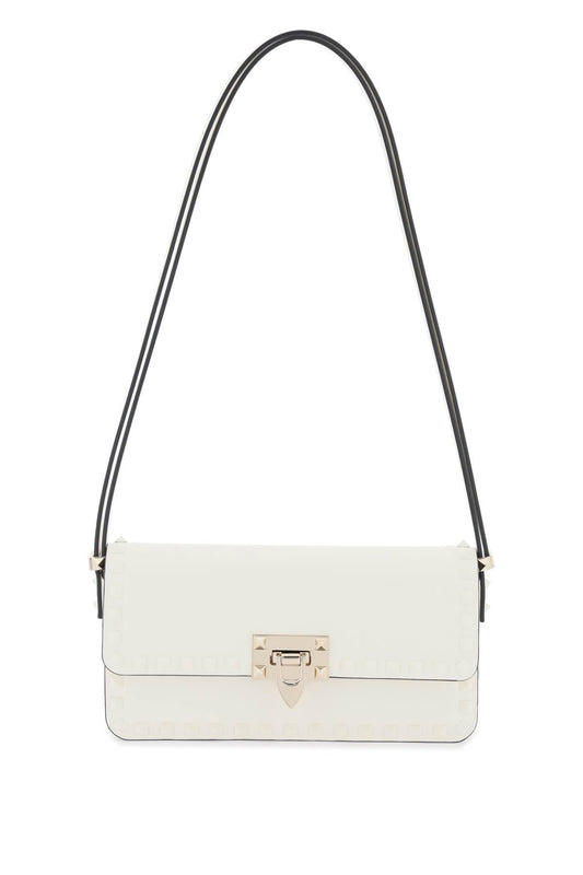 Valentino garavani rockstud23 east-west leather shoulder bag