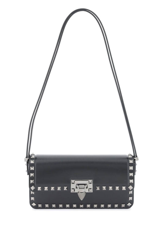 Valentino garavani rockstud23 east-west leather shoulder bag